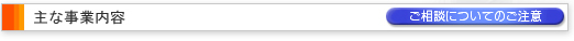 主な事業内容